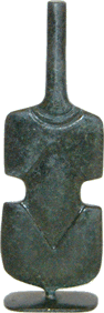 Kykladen Idol -Cycladic idol- Artikel 73A in Bronze Hoehe 16cm Gewicht 380gr